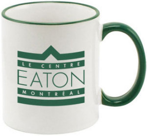 Promotional Ceramic Mugs: 11oz Halo Coffee Mugs